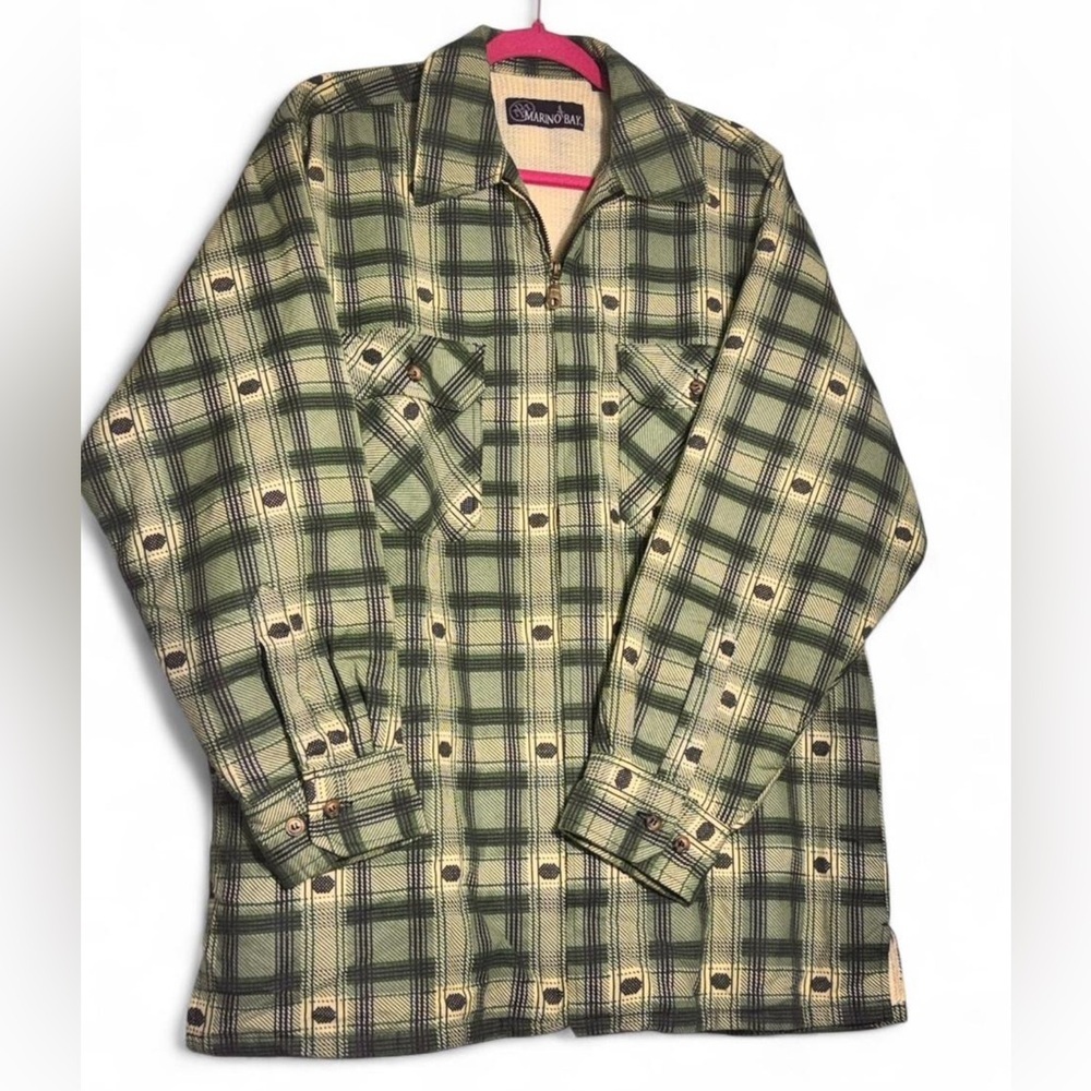 Classic Plaid Men's Shirt Jacket